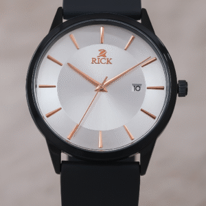 RICK Classic Silver Dial Analog Wrist Watch for Men